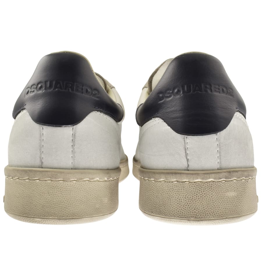 DSQUARED2 Boxer Trainers Off White | Mainline Menswear